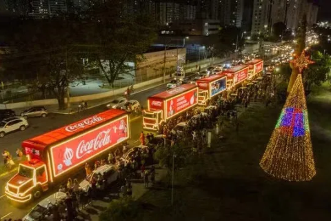 Geral: “Caravana de Natal” Caravana de Natal da Coca-Cola fará apresentações gratuitas em Feira e outras cidades da Bahia