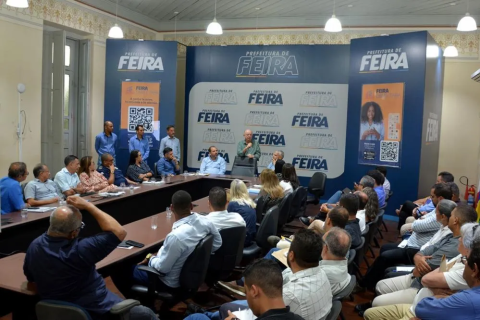 Economia: “Feira de Santana” Prefeito quer economia de recursos para investir em obras em Feira