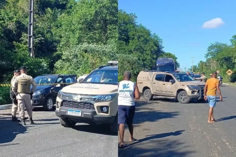 Polícia: “Morte” Homem morre e mulher fica ferida após tiroteio