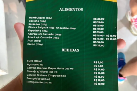 Bahia: “Preços altos” Torcedores reclamam de preços altos na Arena Fonte Nova durante jogo da Seleção Brasileira